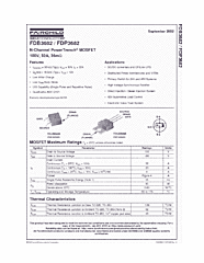 DataSheet FDB3682 pdf